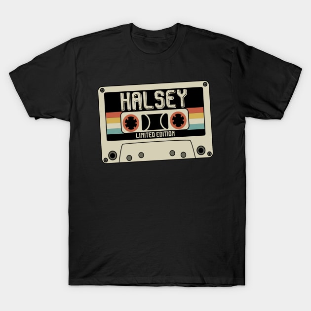 Halsey - Limited Edition - Vintage Style T-Shirt by Debbie Art